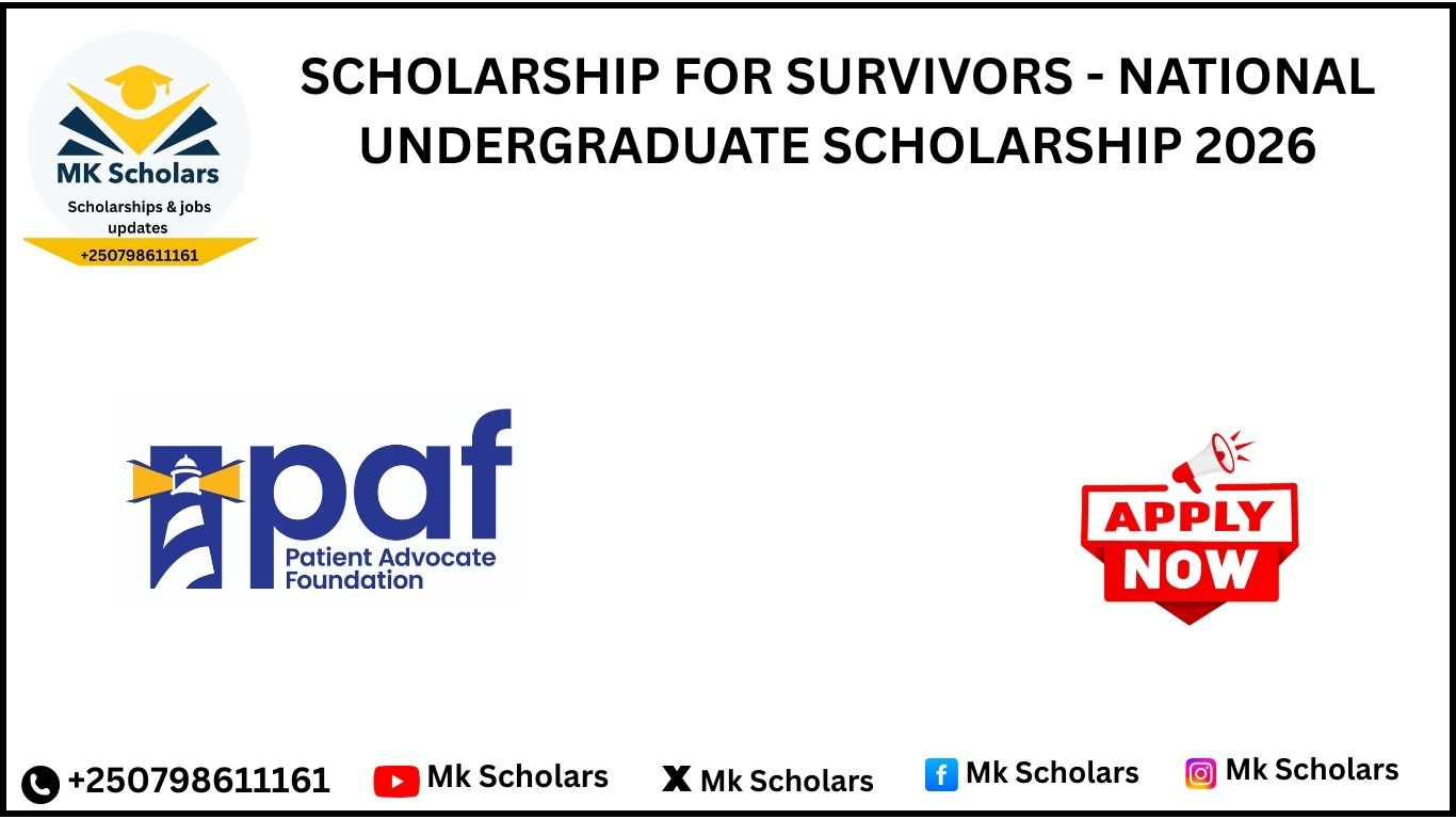 Scholarship for  Undergraduates 2026